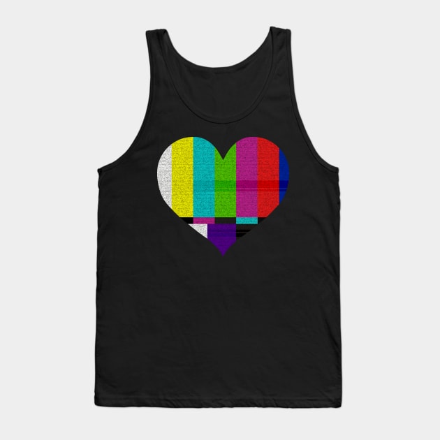 TV HEART Tank Top by AnishaCreations